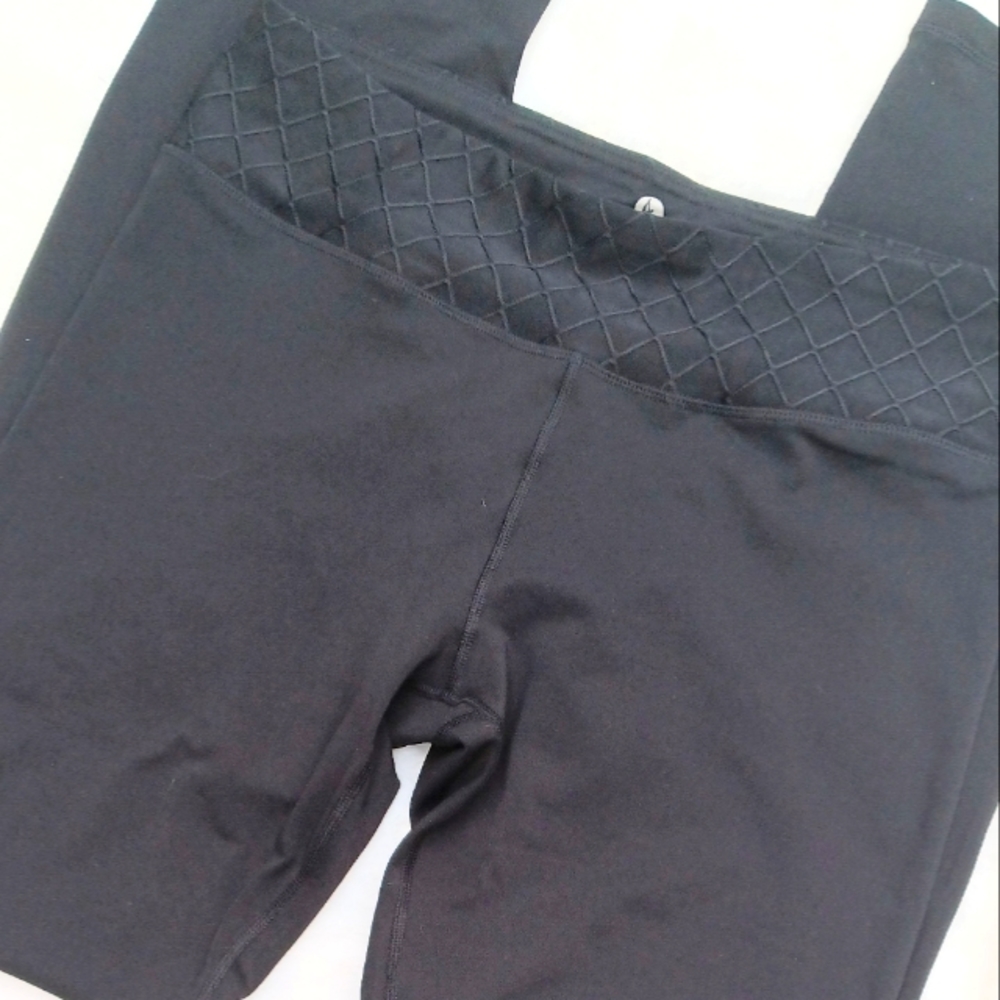 NWT 99° Degree by Reflex black leggings size XL